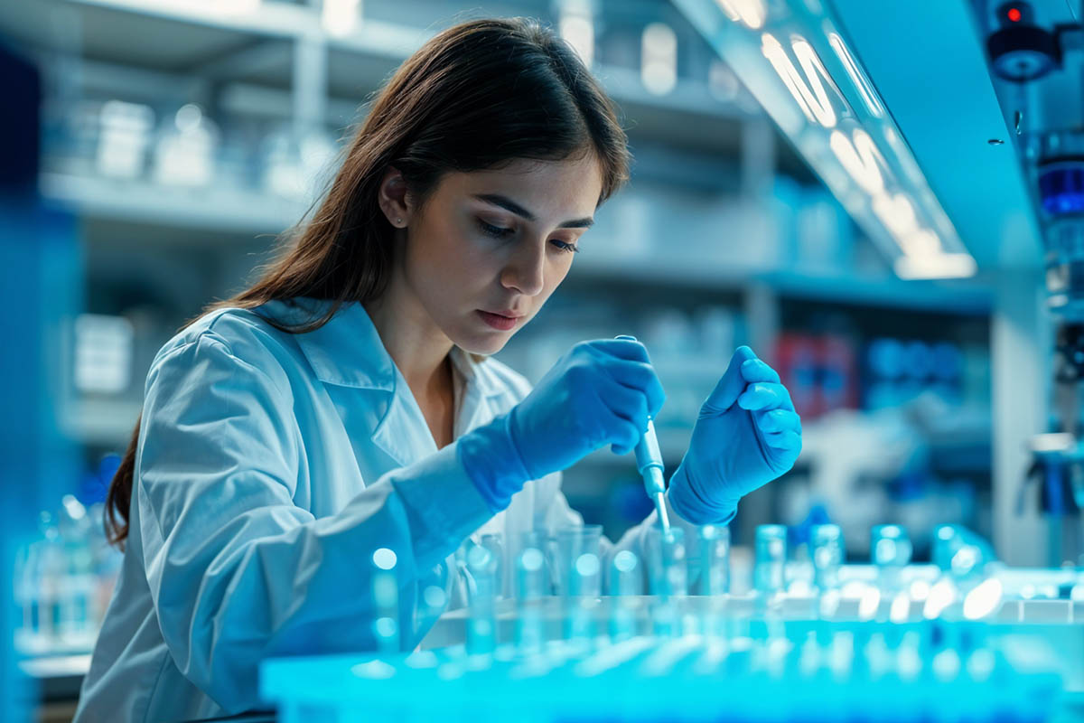 Biotechnology lab